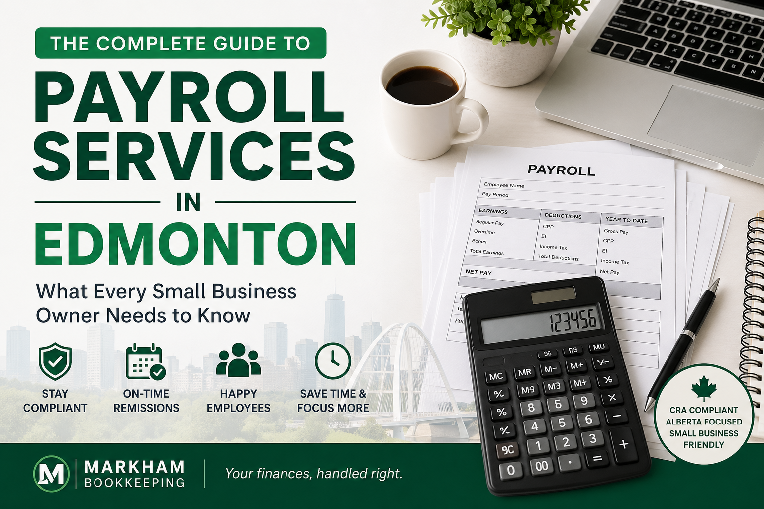 Read more about the article The Complete Guide to Payroll Services in Edmonton — What Every Small Business Owner Needs to Know