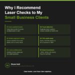 Why I Recommend Laser Checks to My Small Business Clients