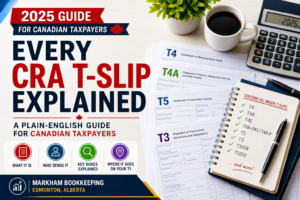 Read more about the article Every CRA T-Slip Explained: A Plain-English Guide for Canadian Taxpayers (2025)