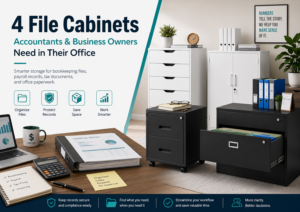 Read more about the article 4 File Cabinets Accountants and Business Owners Need in Their Office