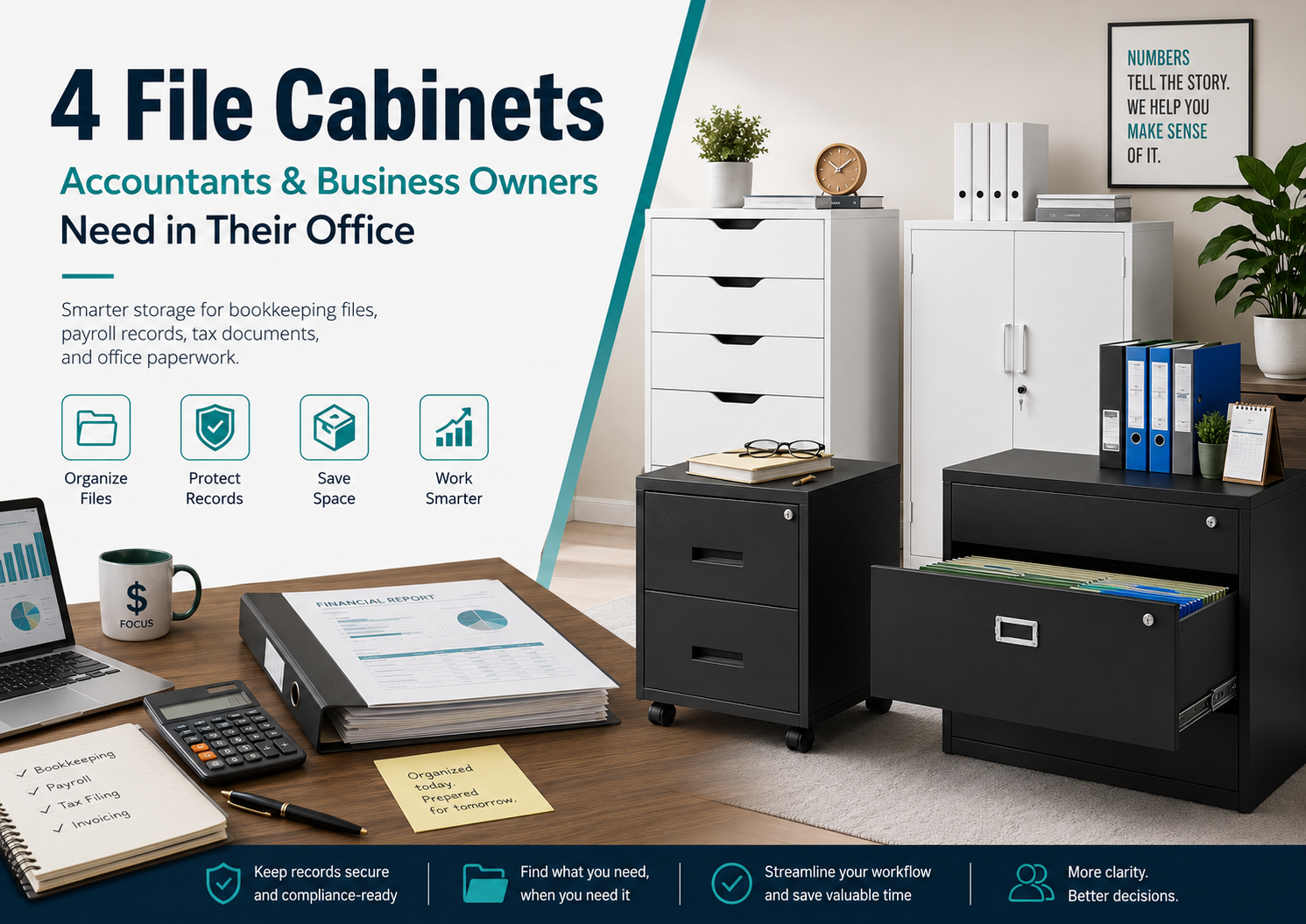 Read more about the article 4 File Cabinets Accountants and Business Owners Need in Their Office