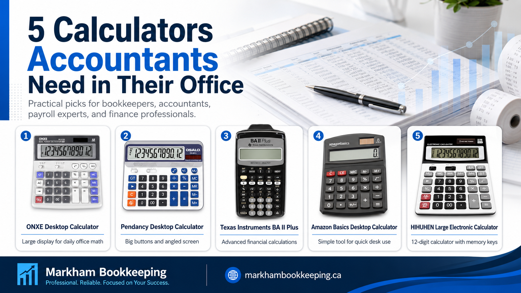 Read more about the article 5 Calculators Accountants Need in Their Office