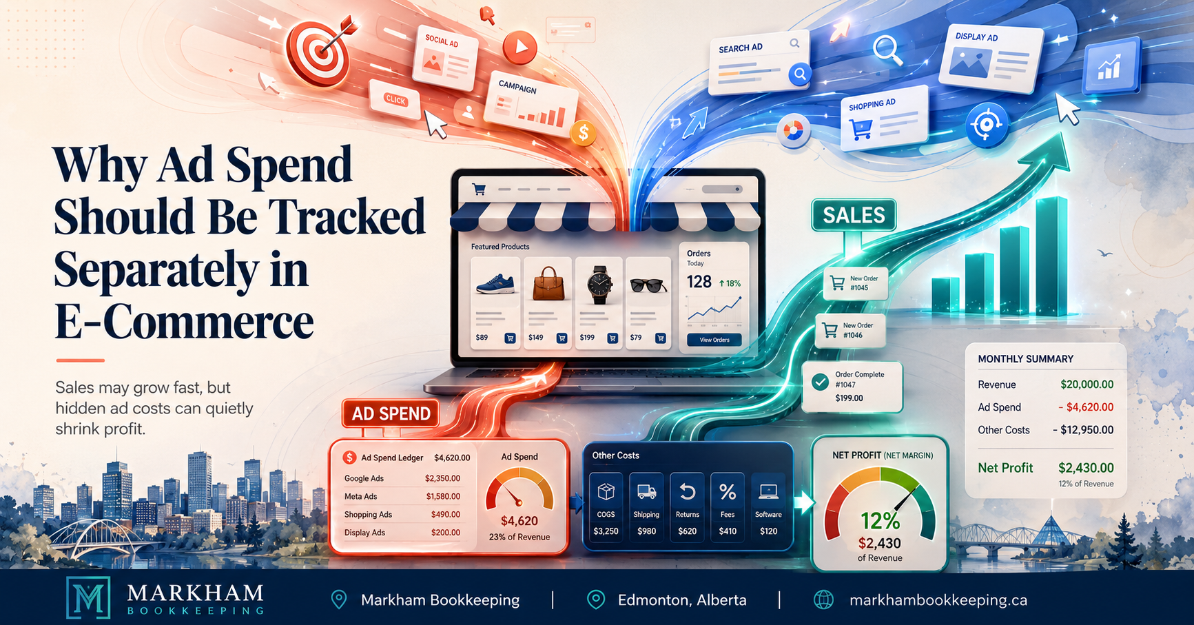 Read more about the article Why Ad Spend Should Be Tracked Separately in E-Commerce