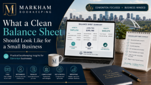 Read more about the article What a Clean Balance Sheet Should Look Like for a Small Business