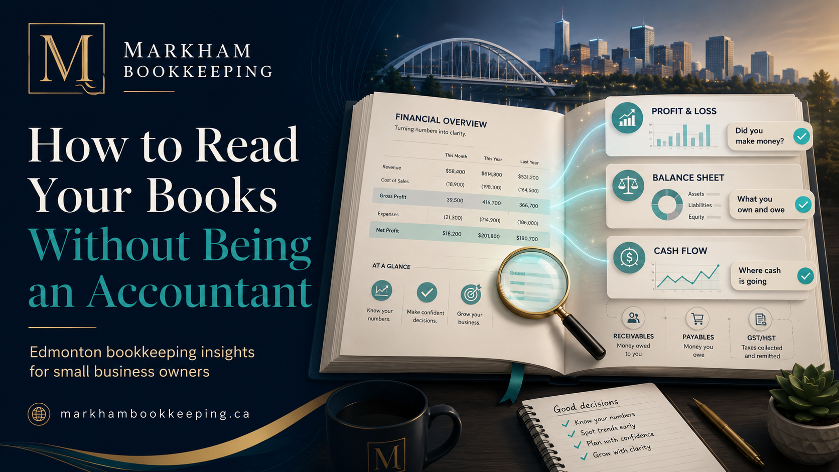 How to Read Your Books Without Being an Accountant