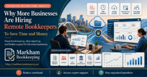 Read more about the article Why More Businesses Are Hiring Remote Bookkeepers to Save Time and Money