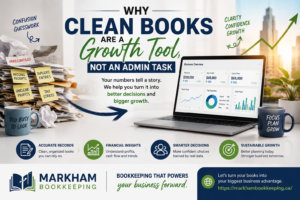 Read more about the article Why Clean Books Are a Growth Tool, Not an Admin Task