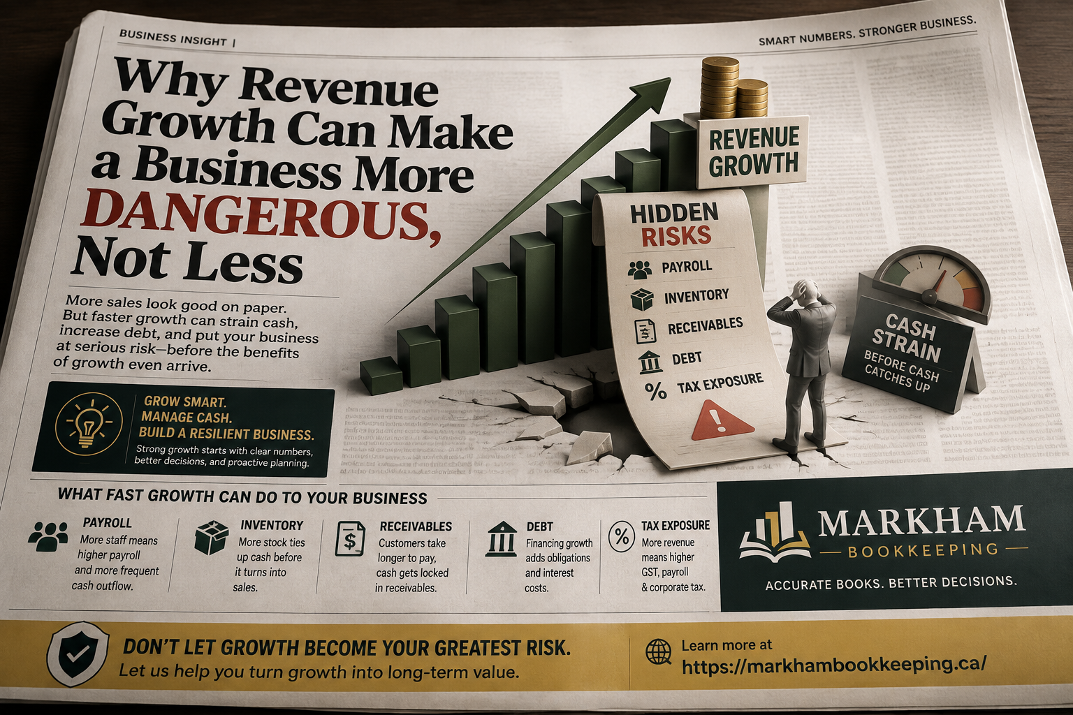 Read more about the article Why Revenue Growth Can Make a Business More Dangerous, Not Less
